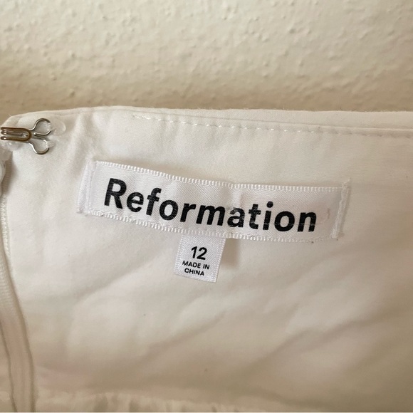 Reformation Anthropologie Catarina Babydoll Mini Dress - Picture 3 of 6